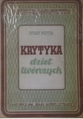 Krytyka dzieł twórczych, 1948 r.