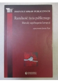 Rzetelność życia publicznego. Metody zapobiegania korupcji