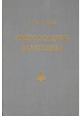Pieśni solowe S Moniuszki