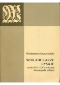 Wokabularze Ryskie