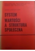 System wartości a struktura społeczna