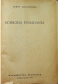 Ochrona posiadania