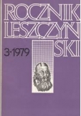 Rocznik Leszczyński 3-1979