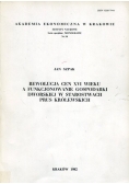 Rewolucja cen XVI wieku a funkcjonowanie gospodarki dworskiej w starostwach Prus Królewskich