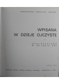 Wpisana w dzieje ojczyste