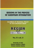 Regions in the process of European Integration No. 8 vol. 2
