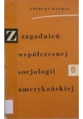 Zagadnienia współczesnej socjologii amerykańskiej