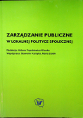 Zarządzanie publiczne w lokalnej polityce społecznej