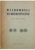 Wiadomości Numizmatyczne zeszyt 3 i 4