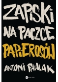 Zapiski na paczce papierosów