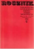 Rocznik towarzystwa literackiego imienia Adama Mickiewicza