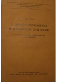 Z dziejów drukarstwa w Poznaniu w XVII wieku