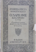 O naprawie Rzeczypospolitej, 1914 r