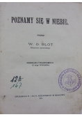 Poznamy się w niebie, 1913 r.