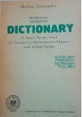 Multilingual Student's Dictionary