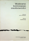 Wybrane koncepcje osobowości