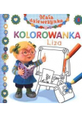 Mała dziewczynka kolorowanka - Liza