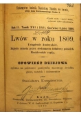 Lwów w roku 1809, 1890 r.