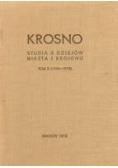 Krosno. Studia z dziejów i regionu, Tom II (1918-1970)