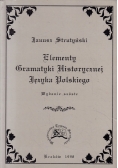 Elementy gramatyki historycznej języka Polskiego