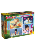 Puzzle Maxi 24 podłogowe Masza i Niedźwiedź