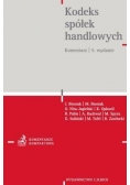 Kodeks spółek handlowych. Komentarz