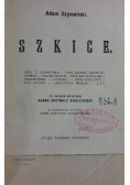 Szkice, 1927 r.