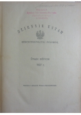 Dziennik Ustaw Rzeczypospolitej Polskiej drugie półrocze, 1927 r