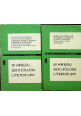 W kręgu socjologii Literatury Tom I i II
