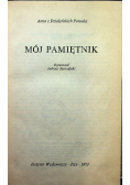 Potocka Mój pamiętnik