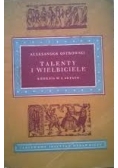 Talenty i wielbiciele komedia w 4 aktach