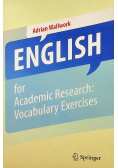 English for Academic research Vocabulary