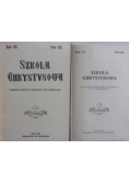 Szkoła Chrystusowa czasopismo poświęcone zagadnieniom życia wewnętrznego, rok VII, Tom XII i XIII i  1931 r.