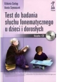Test do badań słuchu fonetycznego u dzieci i dorosłych, brak płyty cd