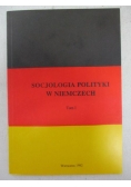 Socjologia polityki w Niemczech, tom I