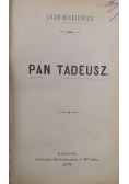 Pan Tadeusz 1878 r.