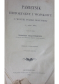 Pamiętnik historyczny i wojskowy, 1898 r.