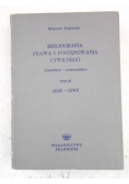 Bibliografia prawa i postępowania cywilnego