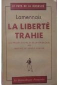 Lamennais La Liberte Trahie, 1946 r.