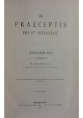 De Praeceptis Dei Et Ecclesiae, 1902r.