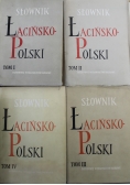 Słownik łacińsko polski Tom od I do IV