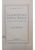 Najświętsza Panna Marja, 1934r.