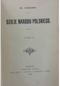 Dzieje Narodu Polskiego Część II , 1898r.
