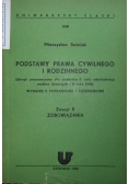 Podstawy prawa cywilnego i rodzinnego. Zeszyt II