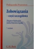 Zobowiązania - część szczegółowa