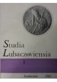 Studia Lubaczoviensia I