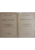 Słowa żywota T. I, II, 1938 r.