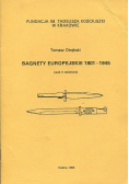 Bagnety europejskie 1801 1945