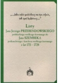 Listy Jana Jerzego Przebendowskiego