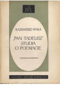 "Pan Tadeusz" studia o tekście